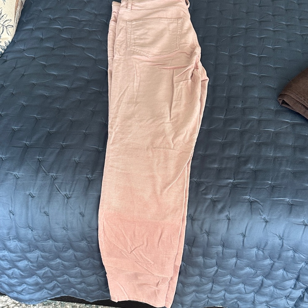 LOFT Pink Straight Leg Jeans